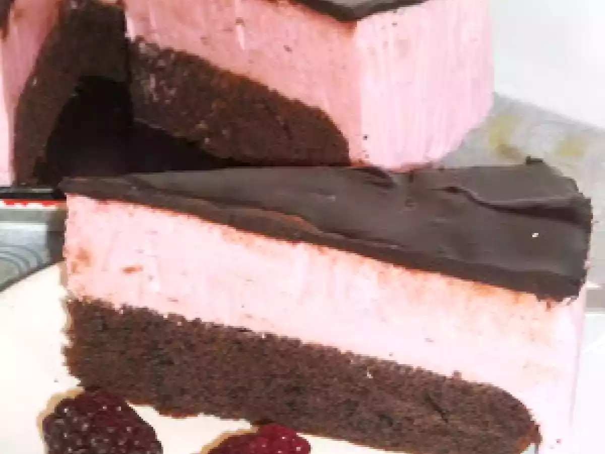 Chessecake cu fructe de padure