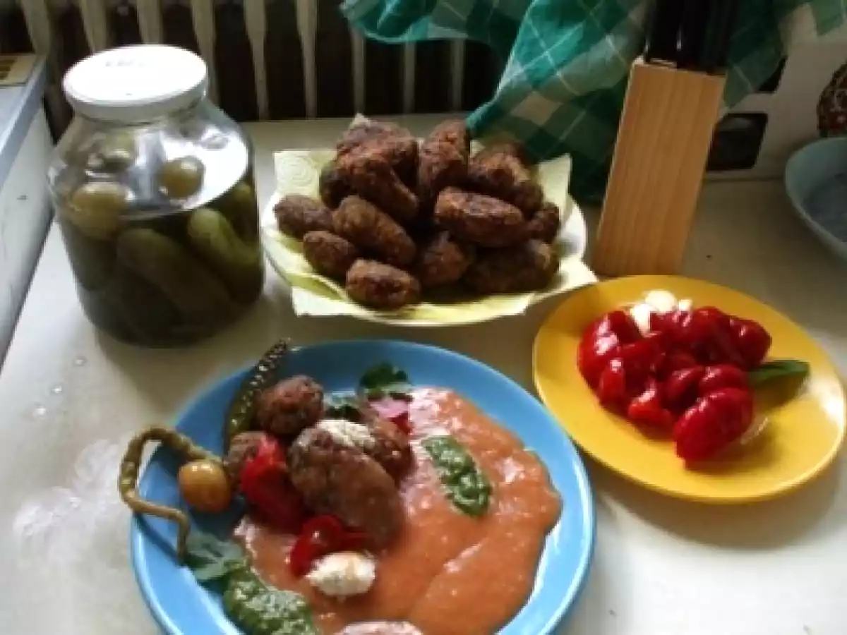 Chiftele de ciuperci cu legume - poza 2