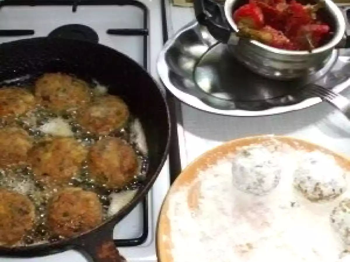 Chiftele de ciuperci cu legume - poza 4