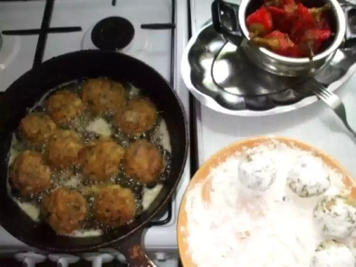 Chiftele de ciuperci cu legume - poza 5