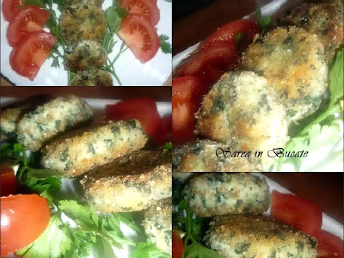 CHIFTELE DE RICOTTA CU SPANAC