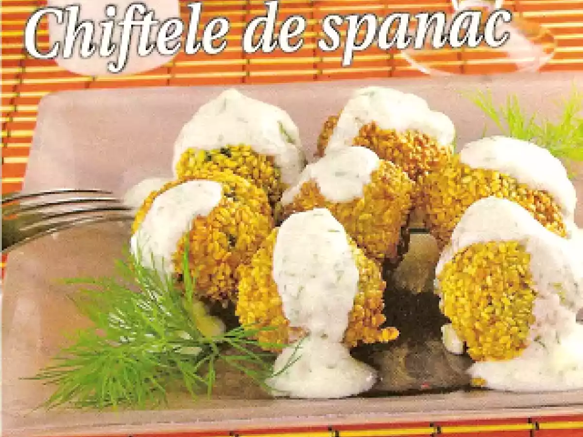 Chiftele de spanac