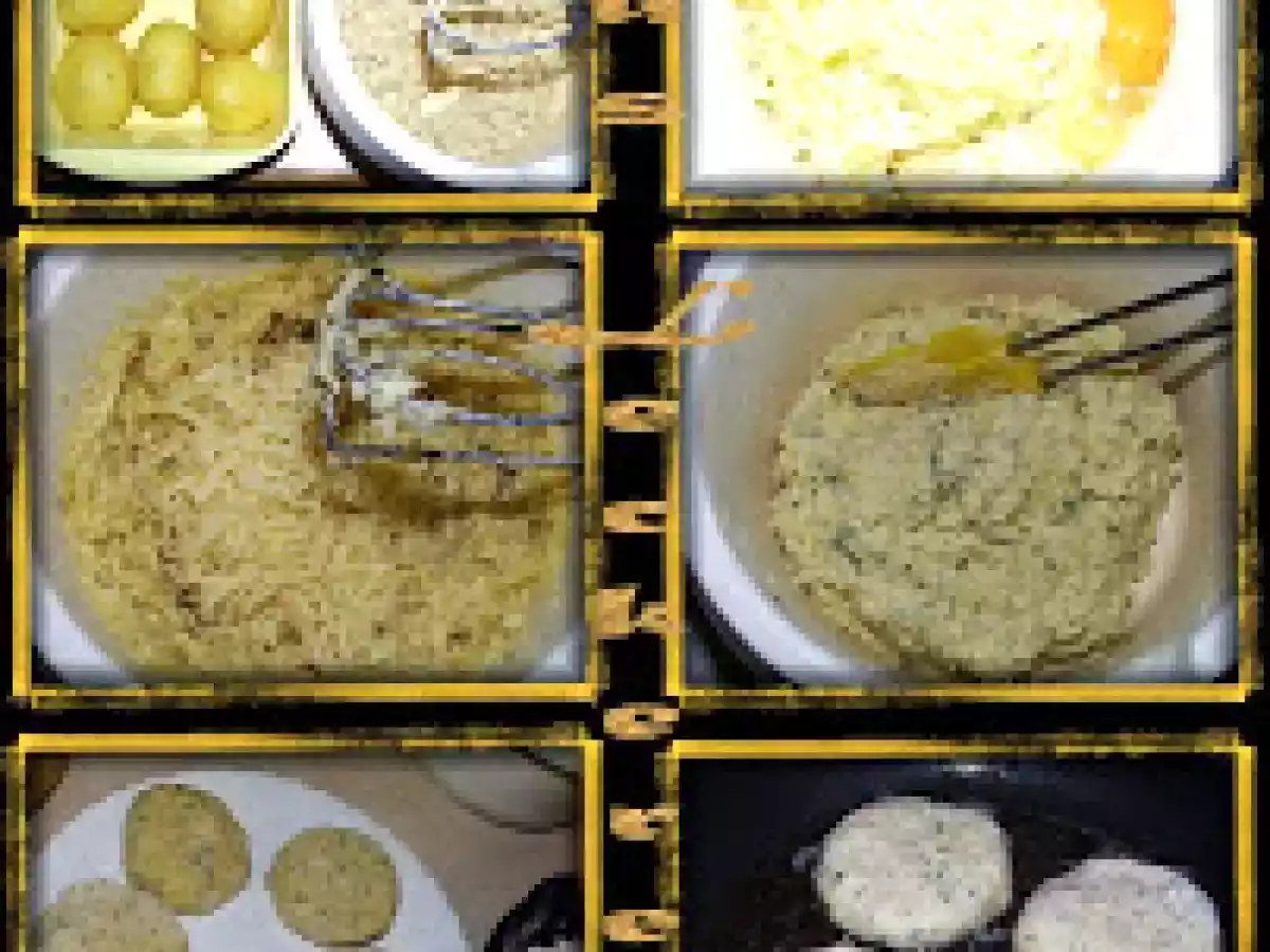 CHIFTELE DIN CARTOFI SI CASCAVAL - poza 2