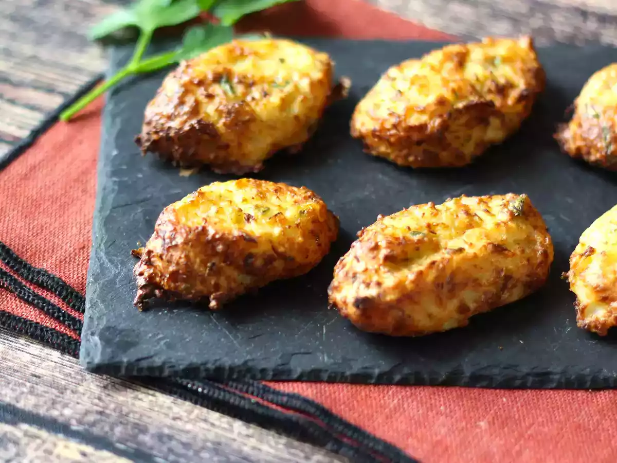 Chifteluțe de conopidă la Air Fryer- rețeta economică și vegetariană - poza 3