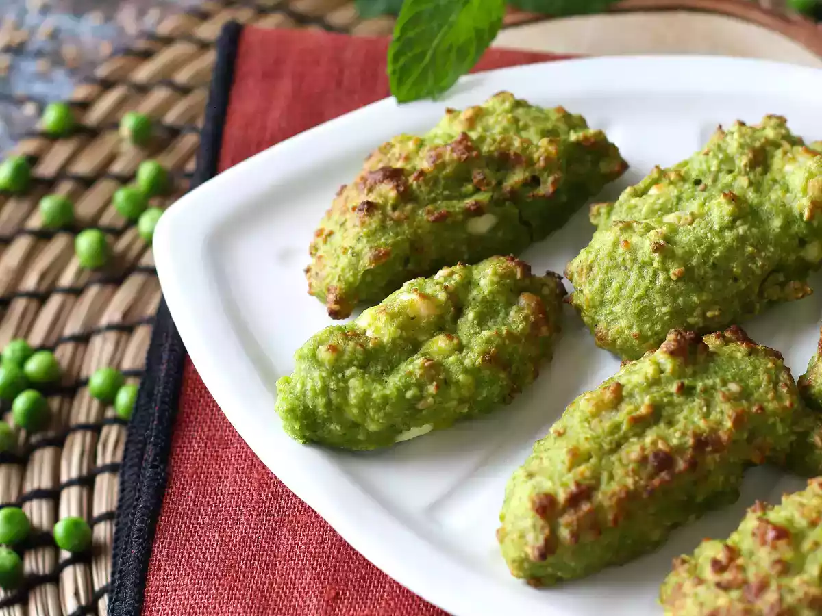 Chifteluțe de mazăre și feta în Air Fryer - poza 2