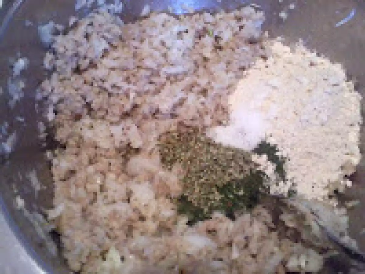 CHIFTELUTE DE SEITAN / TORTITAS DE SEITAN - poza 6