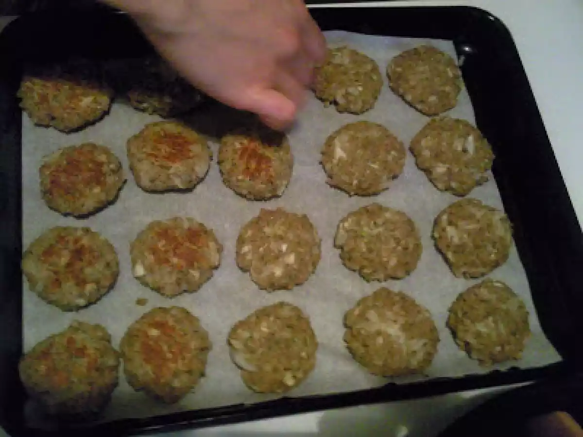 CHIFTELUTE DE SEITAN / TORTITAS DE SEITAN - poza 8