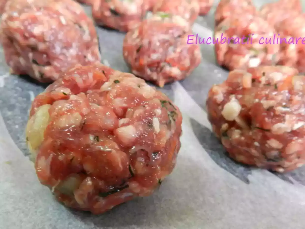 Chifteluțe dietetice de vită la cuptor - poza 2