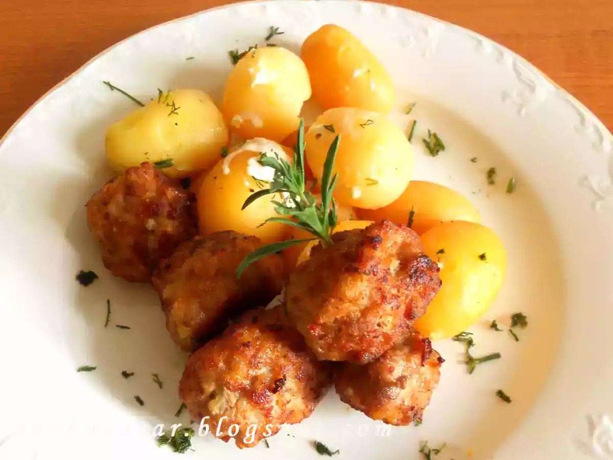 Chiftelute suedeze(kottbullar)