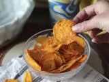 Chipsuri de cartofi dulci la microunde, poza 3