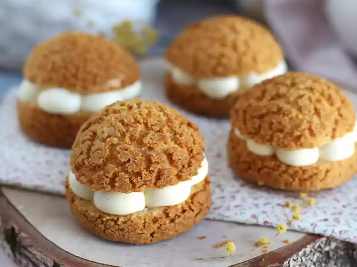 Choux cu cremă de vanilie - poza 2