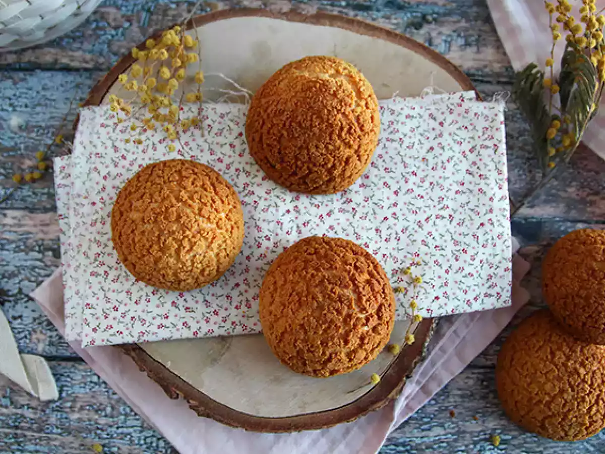 Choux cu cremă de vanilie - poza 7