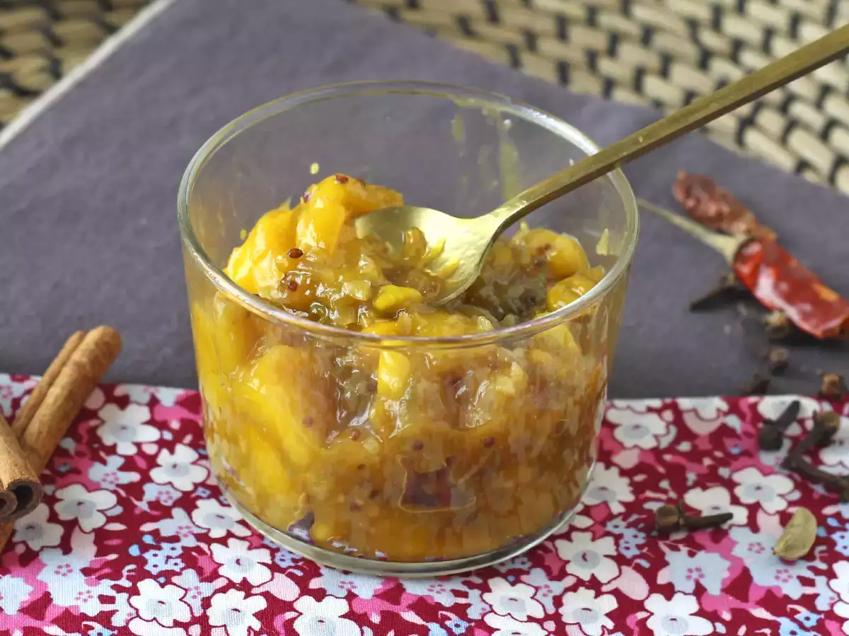 Chutney de mango făcut în casă: condimentul indian dulce care merge cu orice - poza 4