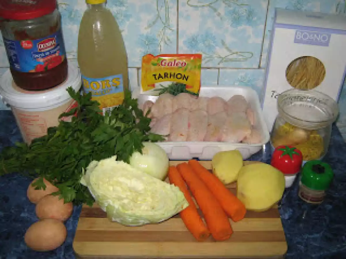 Cioarba din aripioare de pui dreasa cu smantana - poza 3