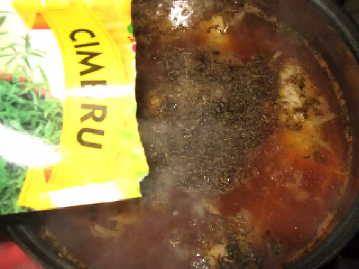 Cioarba din aripioare de pui dreasa cu smantana - poza 7