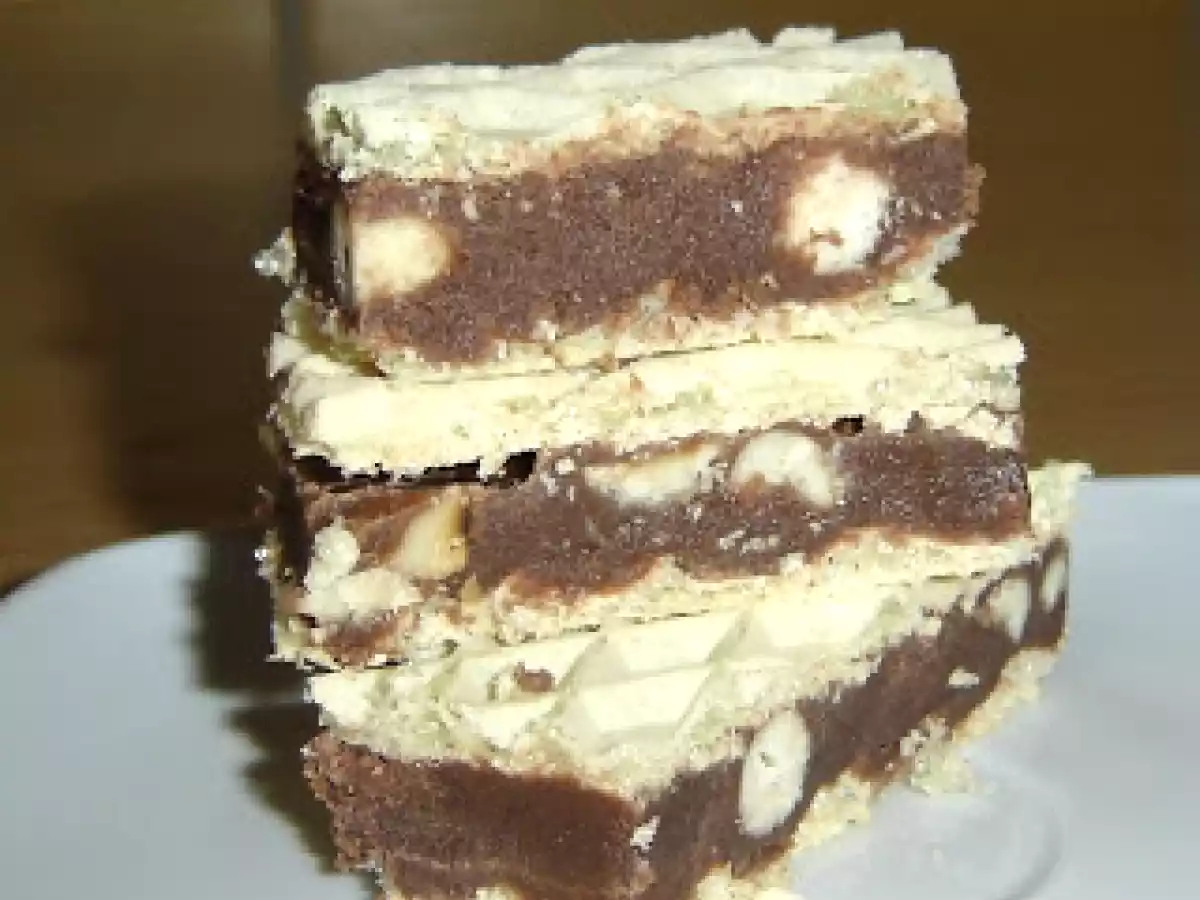 Ciocolata de casa in foi de napolitane.