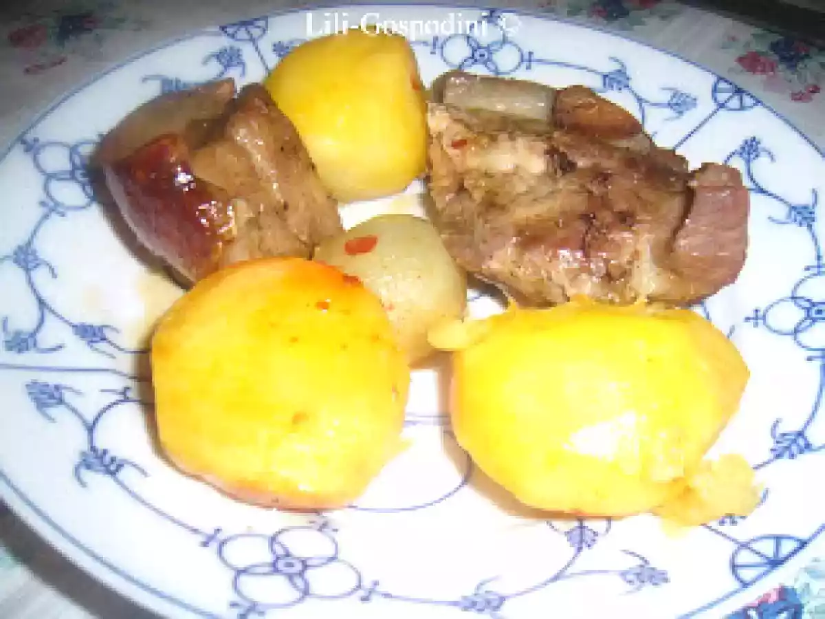 Ciolan de porc la cuptor - poza 4