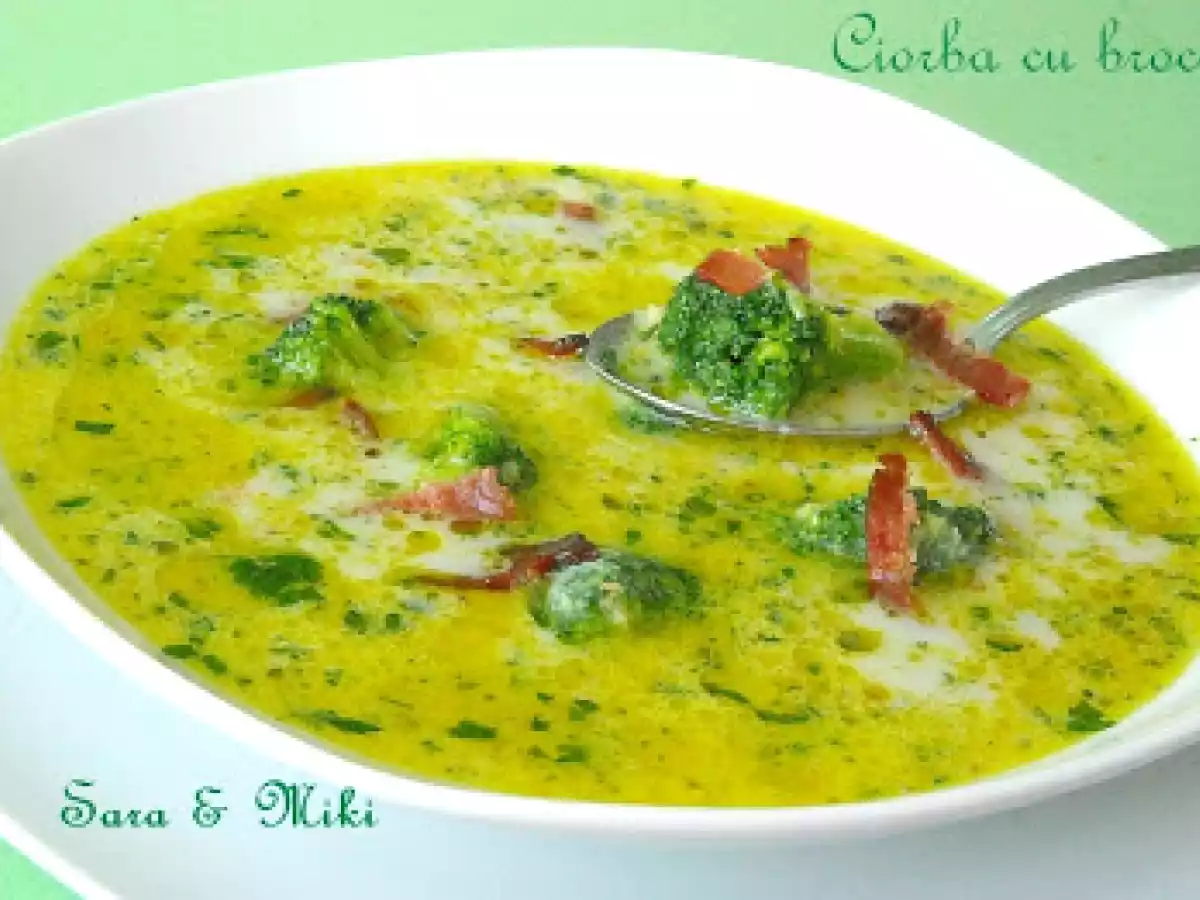 Ciorba cu broccoli