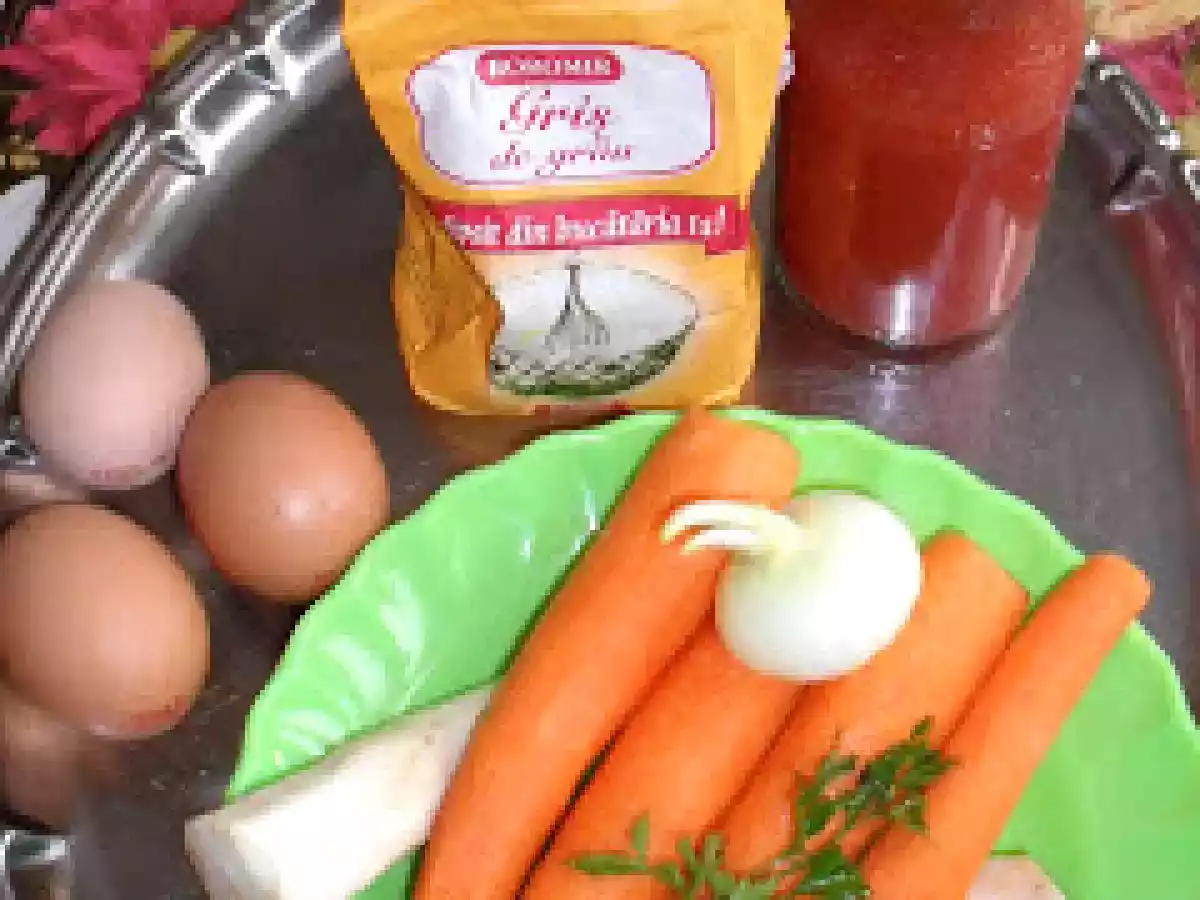 CIORBA CU BULION SI GALUSTE - poza 5