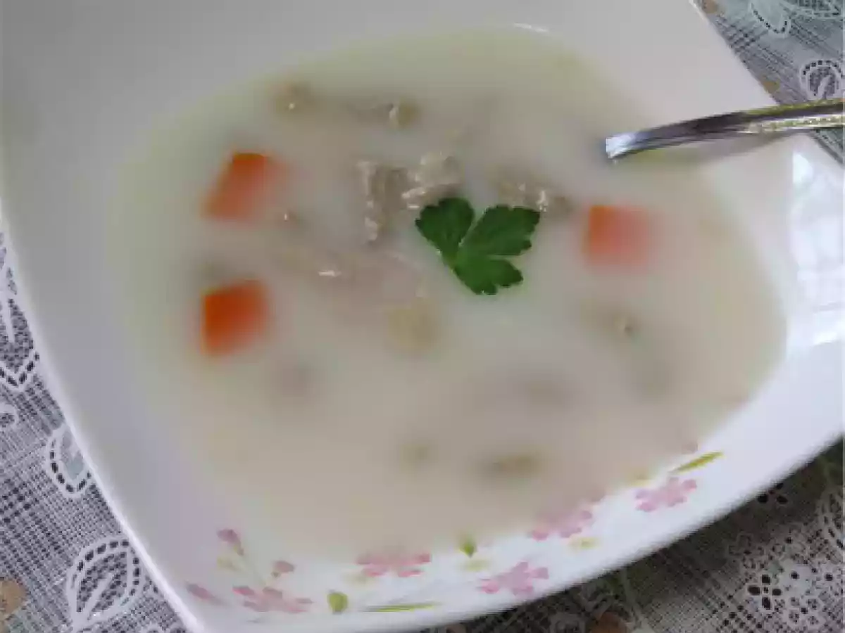 Ciorba de burta cu lapte