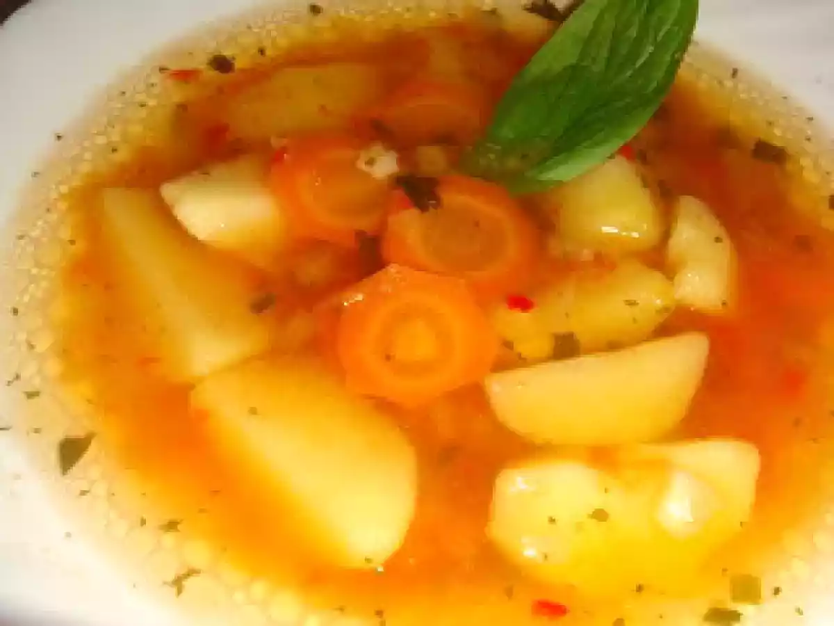 Ciorba de cartofi - poza 9