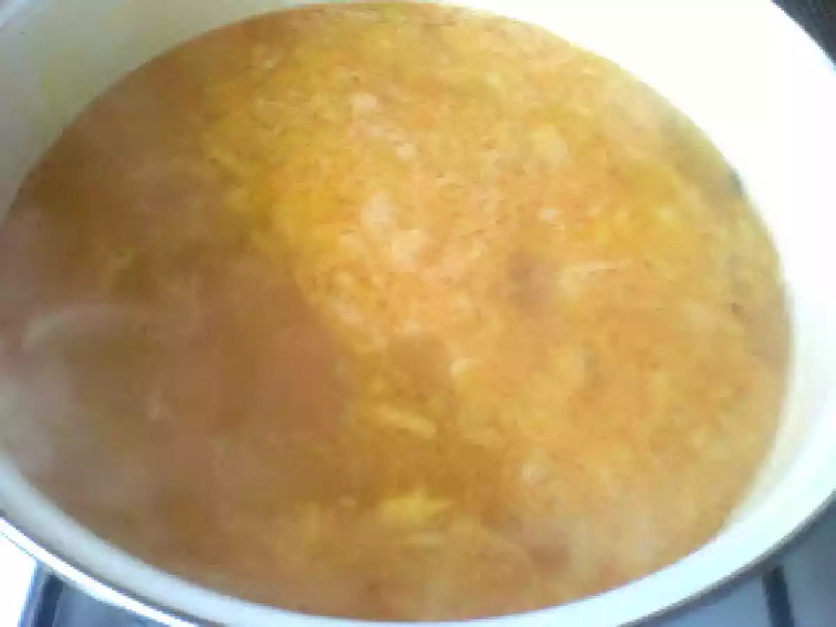 Ciorba de cartofi cu afumatura - poza 4