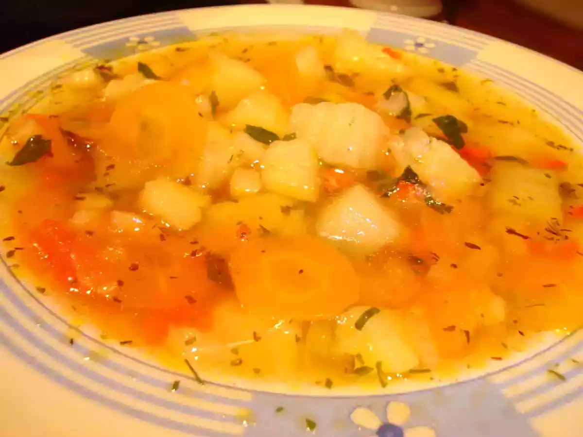 Ciorba de cartofi cu tarhon