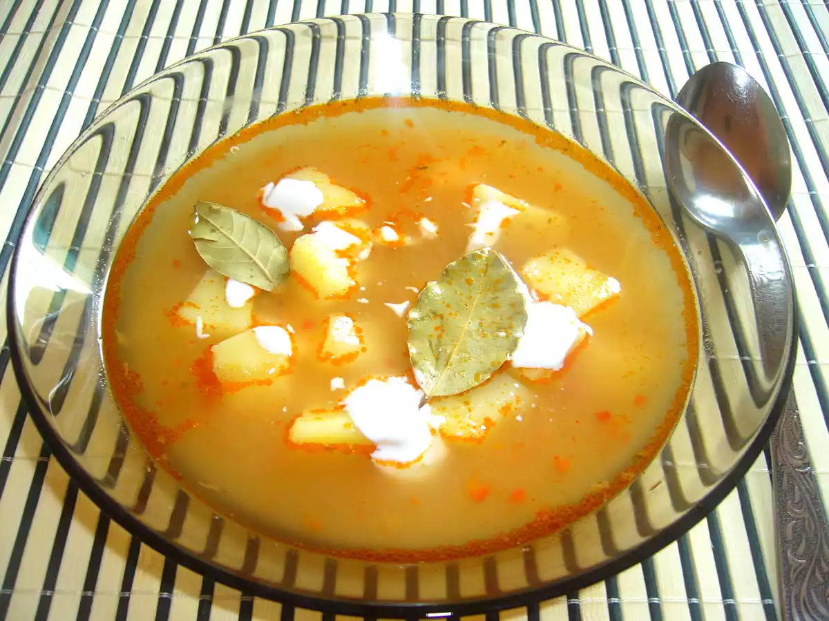 Ciorba de cartofi (de post) - poza 2