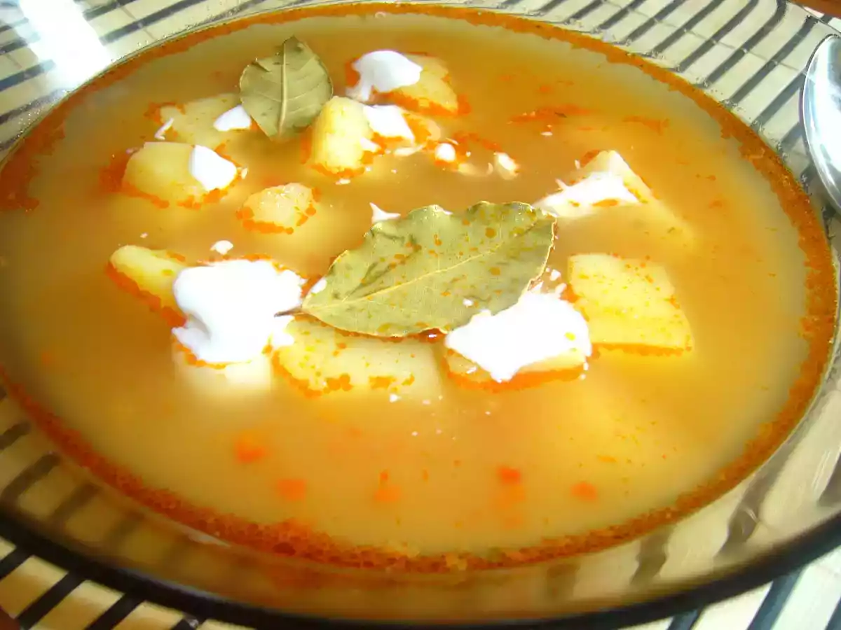 Ciorba de cartofi (de post) - poza 3