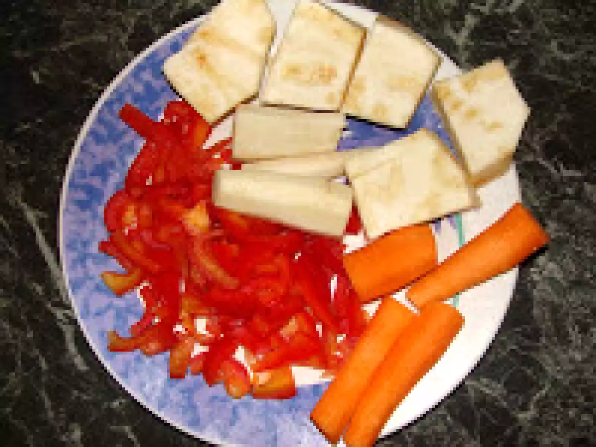 Ciorba de crap cu smantana (fara gust de peste) - poza 4