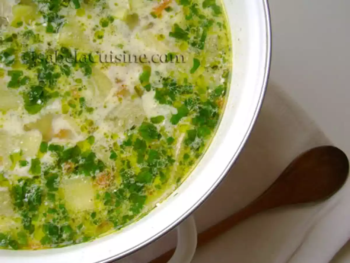 Ciorba de dovlecei - poza 8