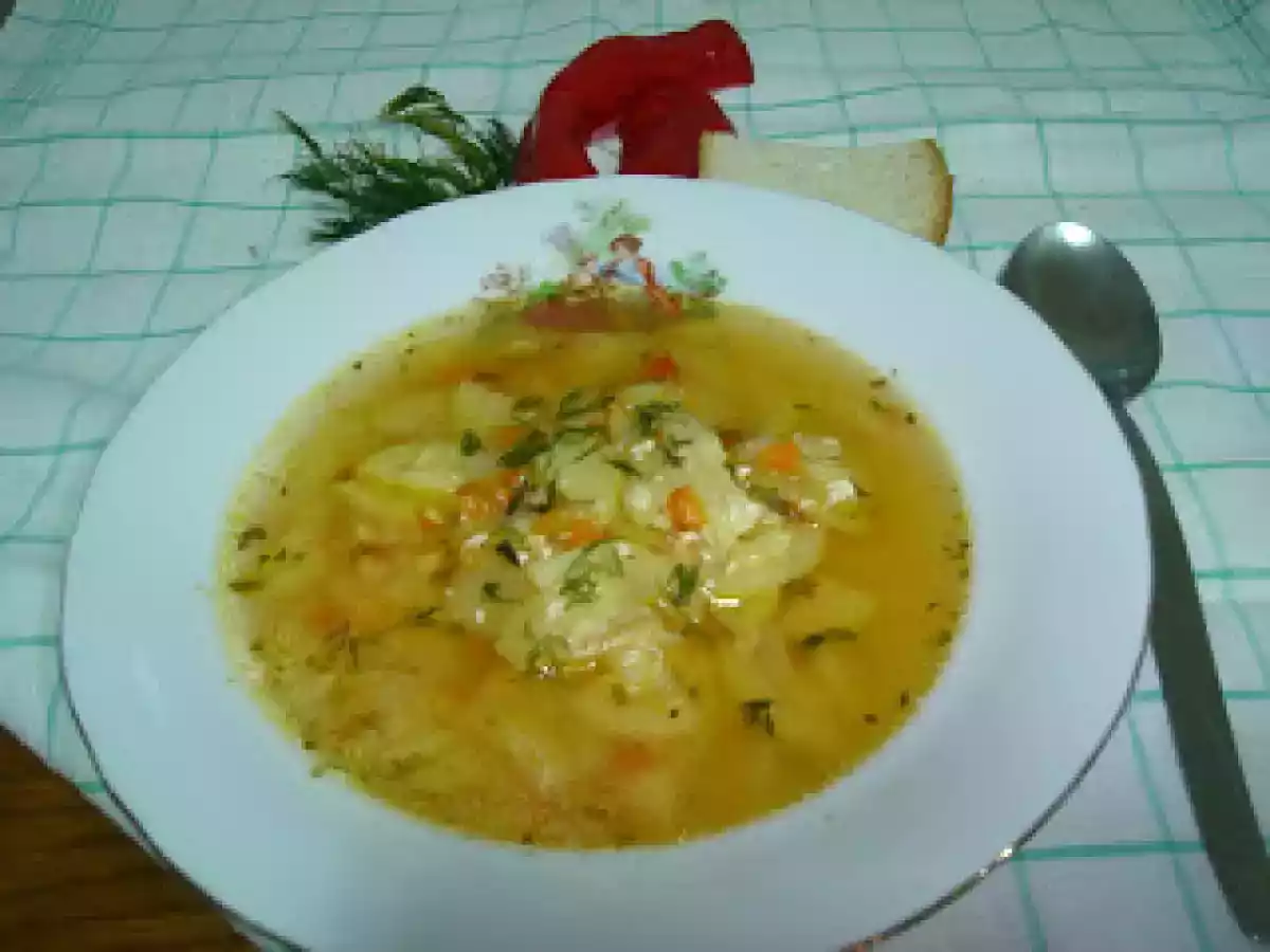 Ciorba de dovlecei cu iaurt - poza 2