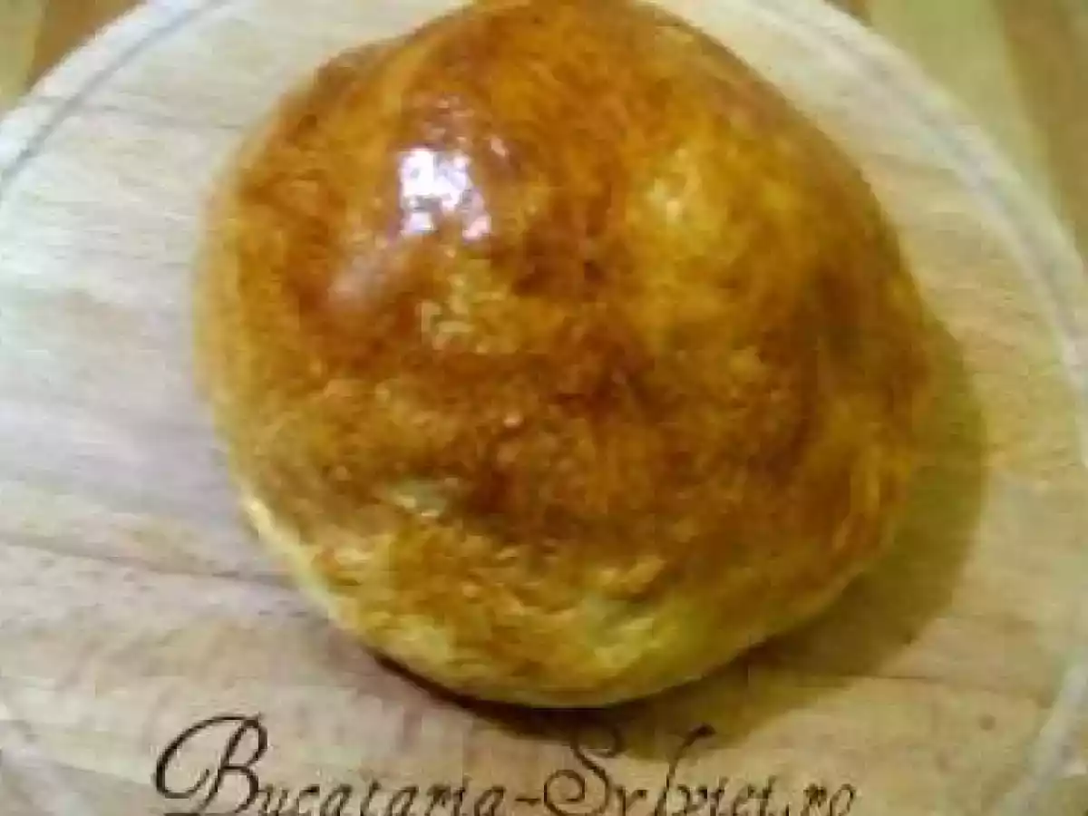 Ciorba de fasole boabe cu ciolan in paine - poza 2