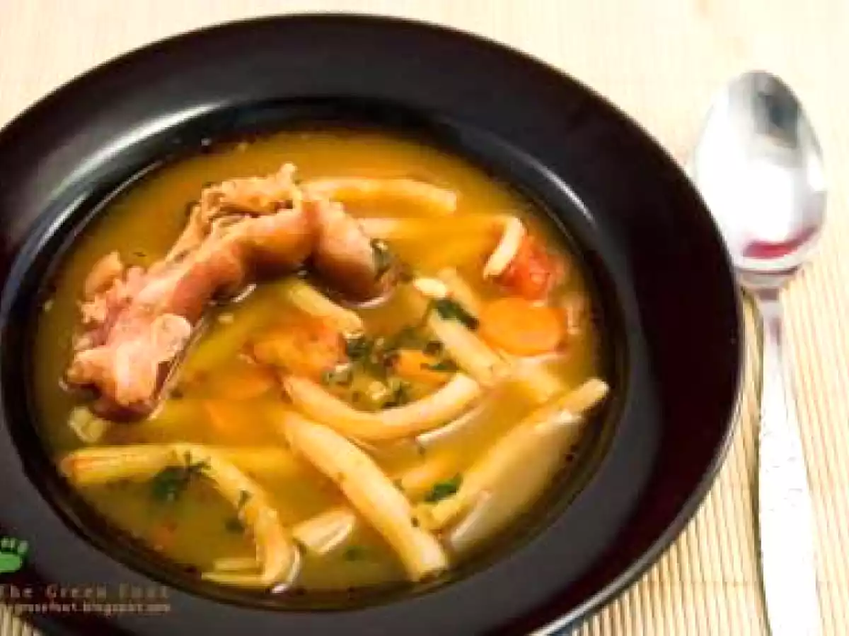 Ciorba de fasole galbena