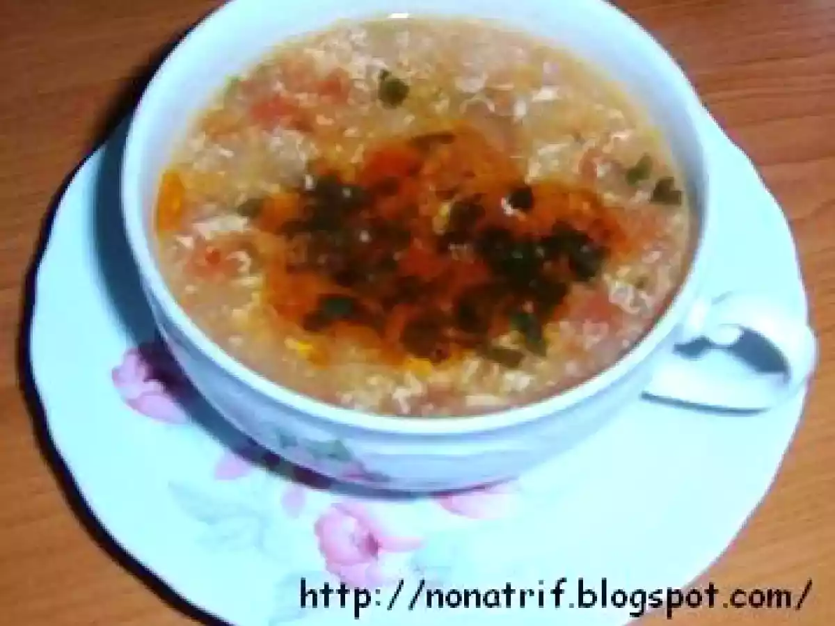 Ciorba de gaina cu rosii