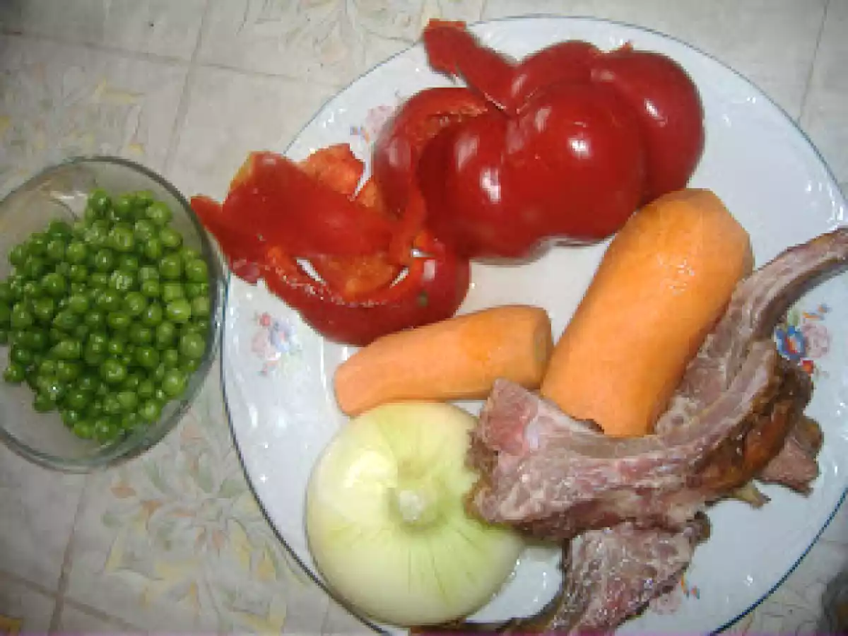 Ciorba de legume cu afumatura - poza 2