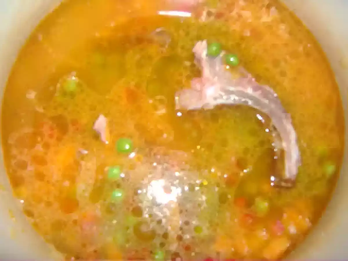 Ciorba de legume cu afumatura - poza 6