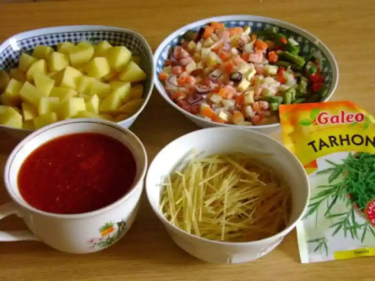 CIORBA DE LEGUME CU TARHON - poza 4