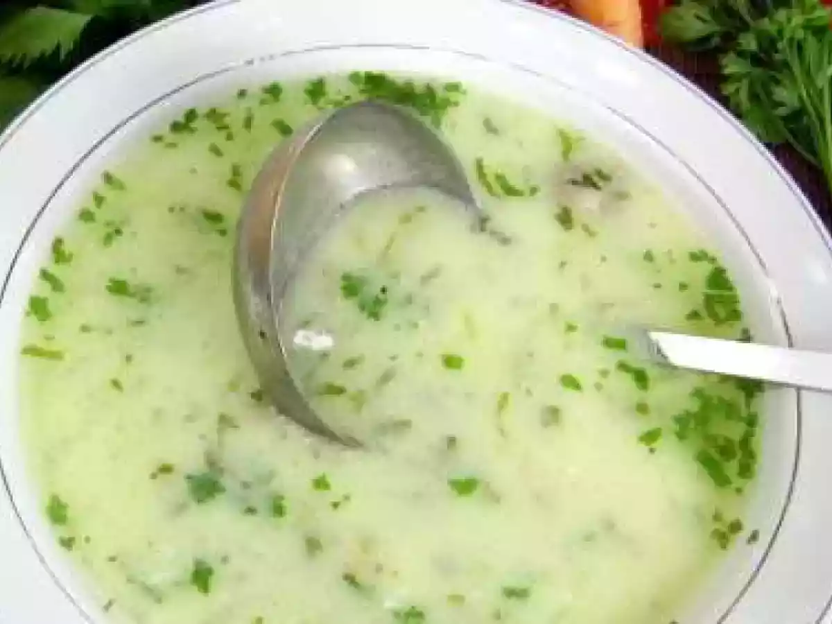 Ciorba de pipote a la grec