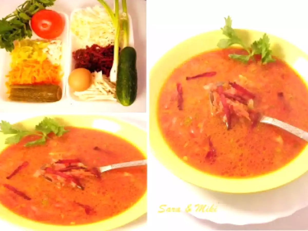 Ciorba de sfecla rosie