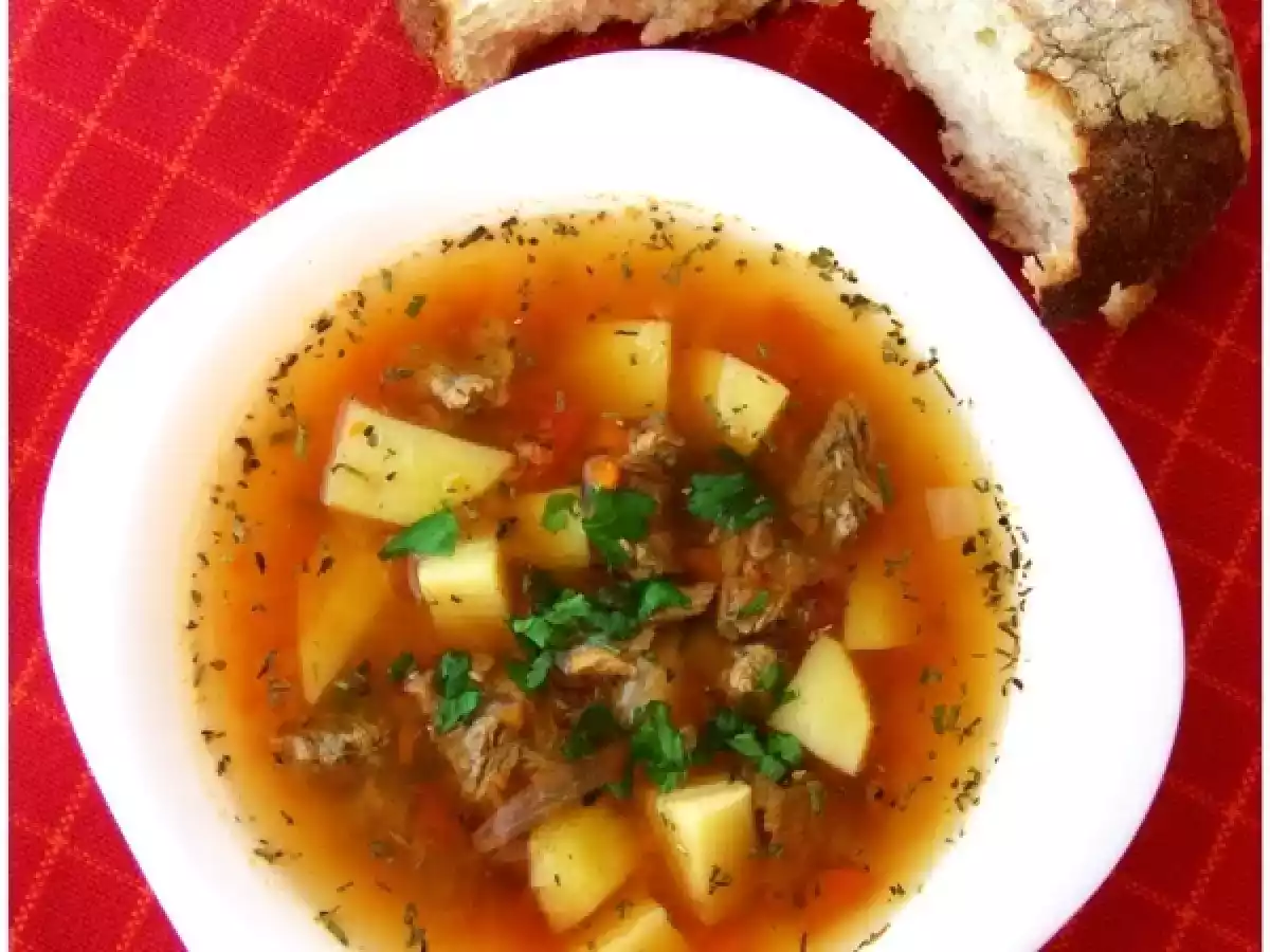 Ciorba de vacuta cu tarhon - poza 2