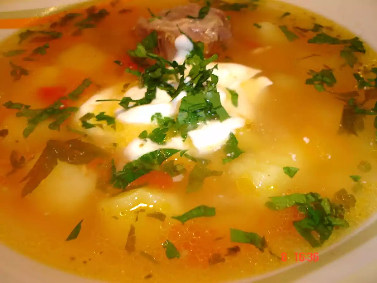 Ciorba de vitel. - poza 10