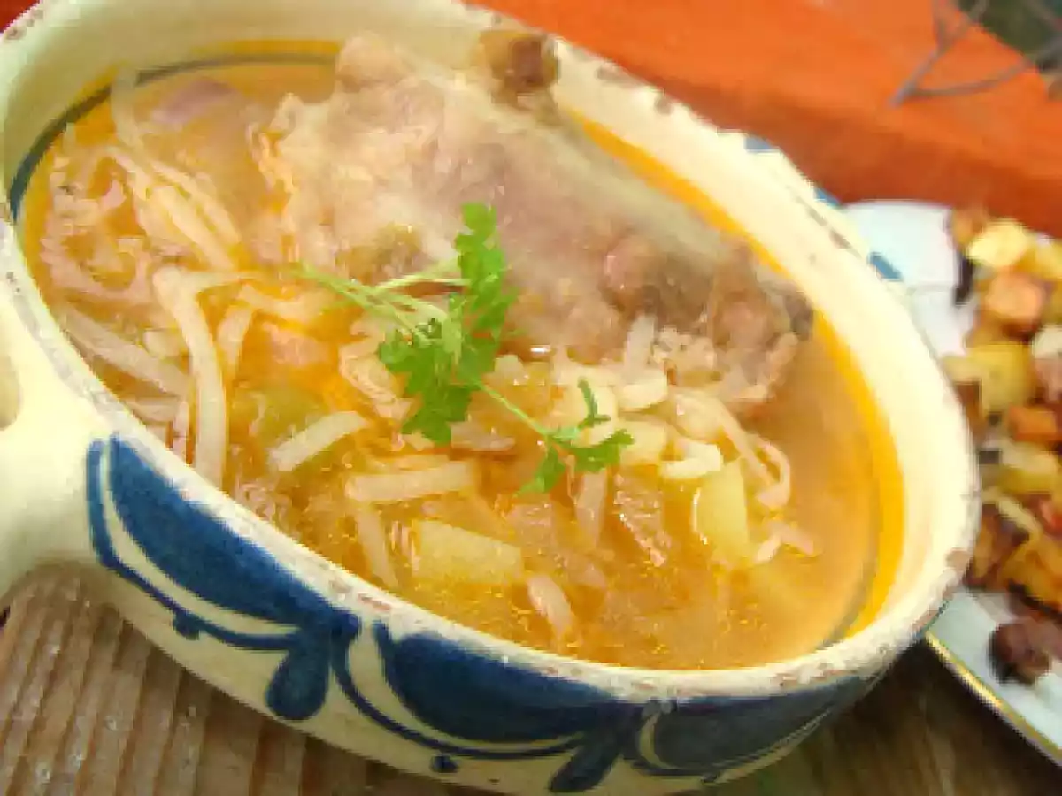 Ciorba din gat de curcan - poza 2