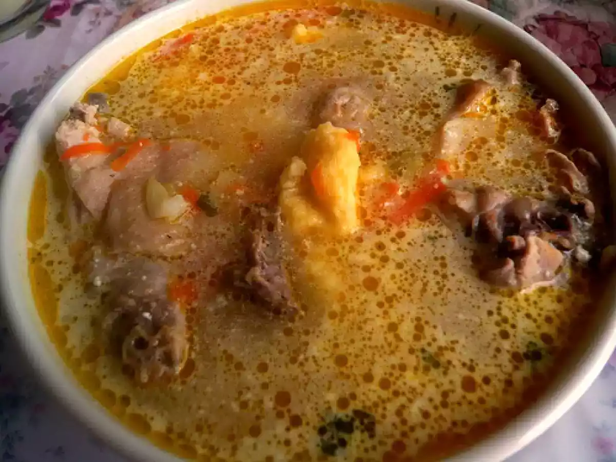 Ciorba Moldoveneasca de Gaina
