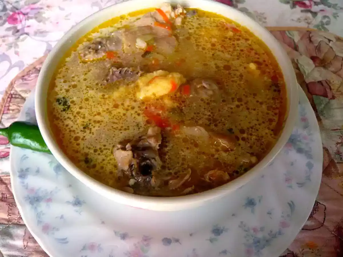 Ciorba Moldoveneasca de Gaina - poza 2
