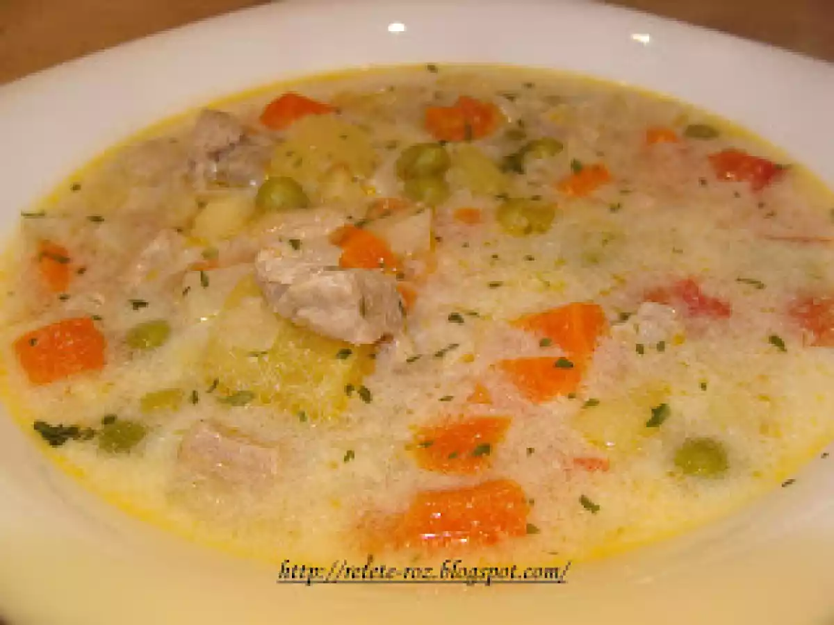 Ciorba taraneasca de porc - poza 11