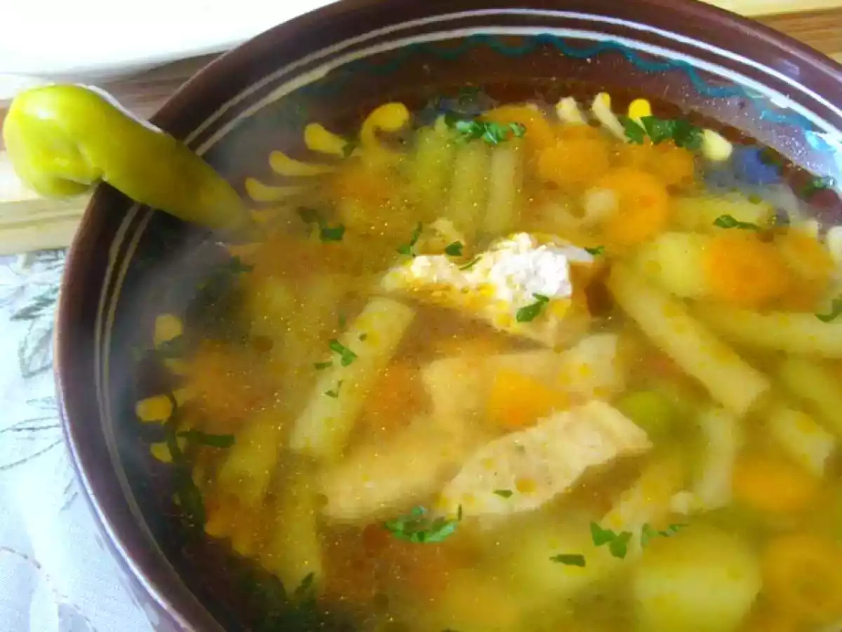 Ciorba taraneasca de porc