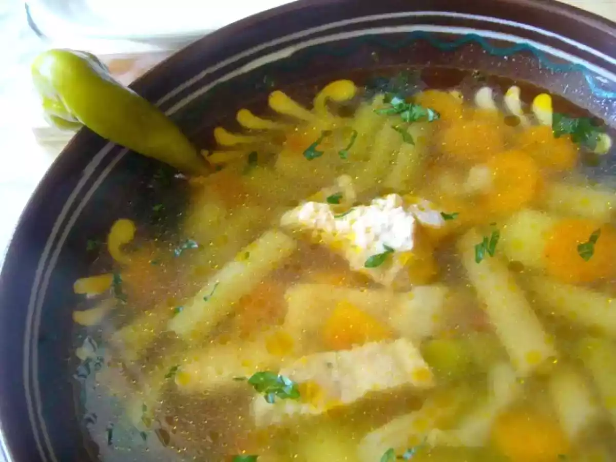 Ciorba taraneasca de porc - poza 3