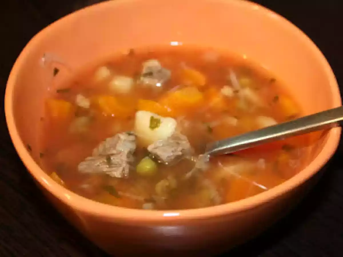 Ciorba taraneasca de vacuta - poza 2