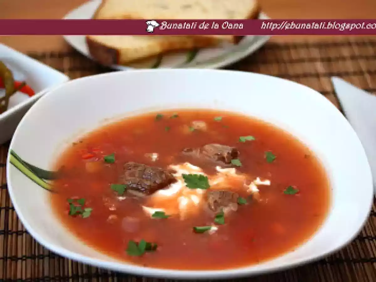 Ciorba taraneasca de vacuta - poza 2